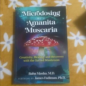 Microdosing with Amanita Muscaria - Red Mushroom Cover